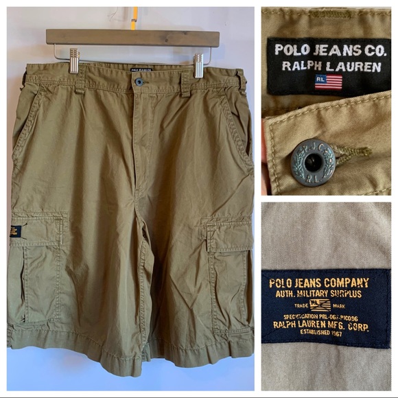 polo jeans company shorts